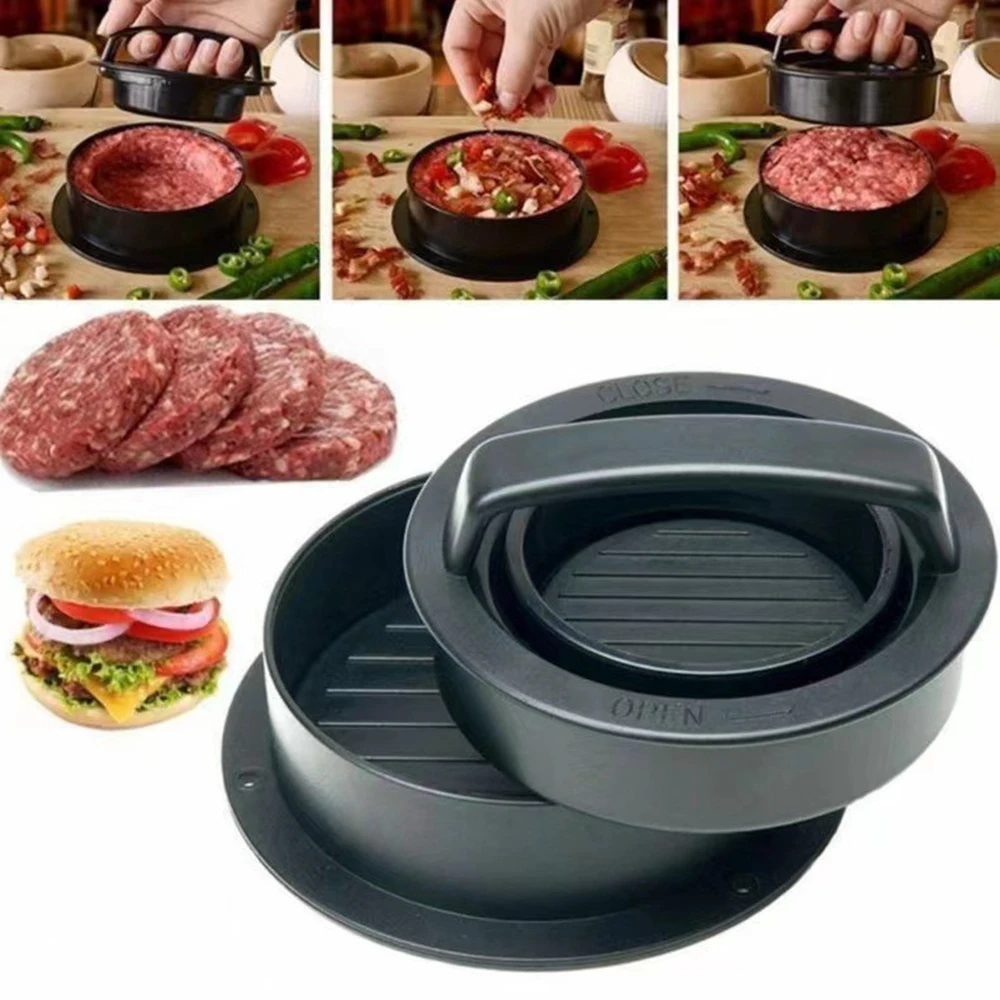 Round Hamburger Burger Press B - Kitchen Gadgets Modern 评论和价格