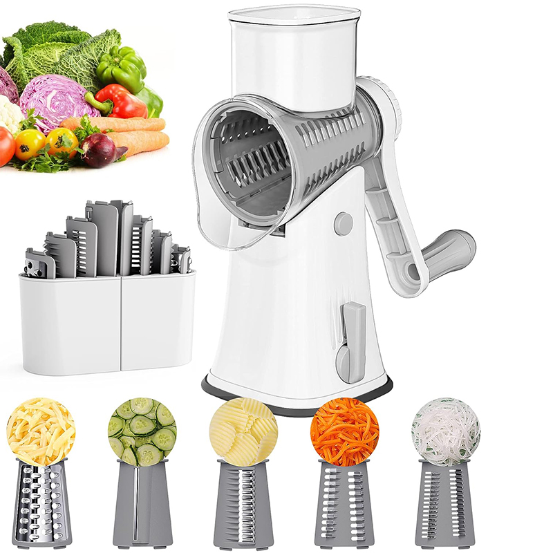 LMETJMA 5 in 1 Rotary Cheese G - Mandoline Slicer 评论和价格