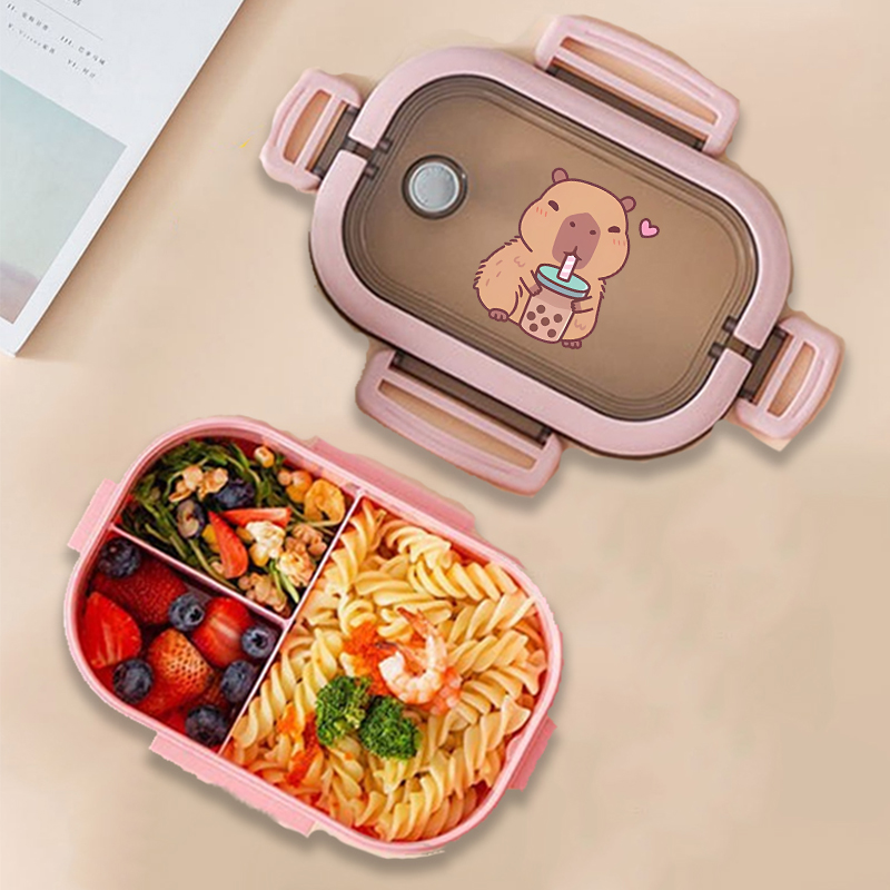 Capybara Bento Lunch Box Anime - Food Storage Containers 评论和价格