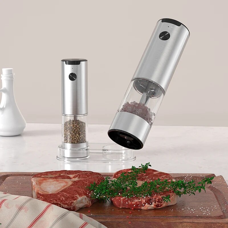 Electric Automatic Mill Pepper - Kitchen Gadgets Smart 评论和价格