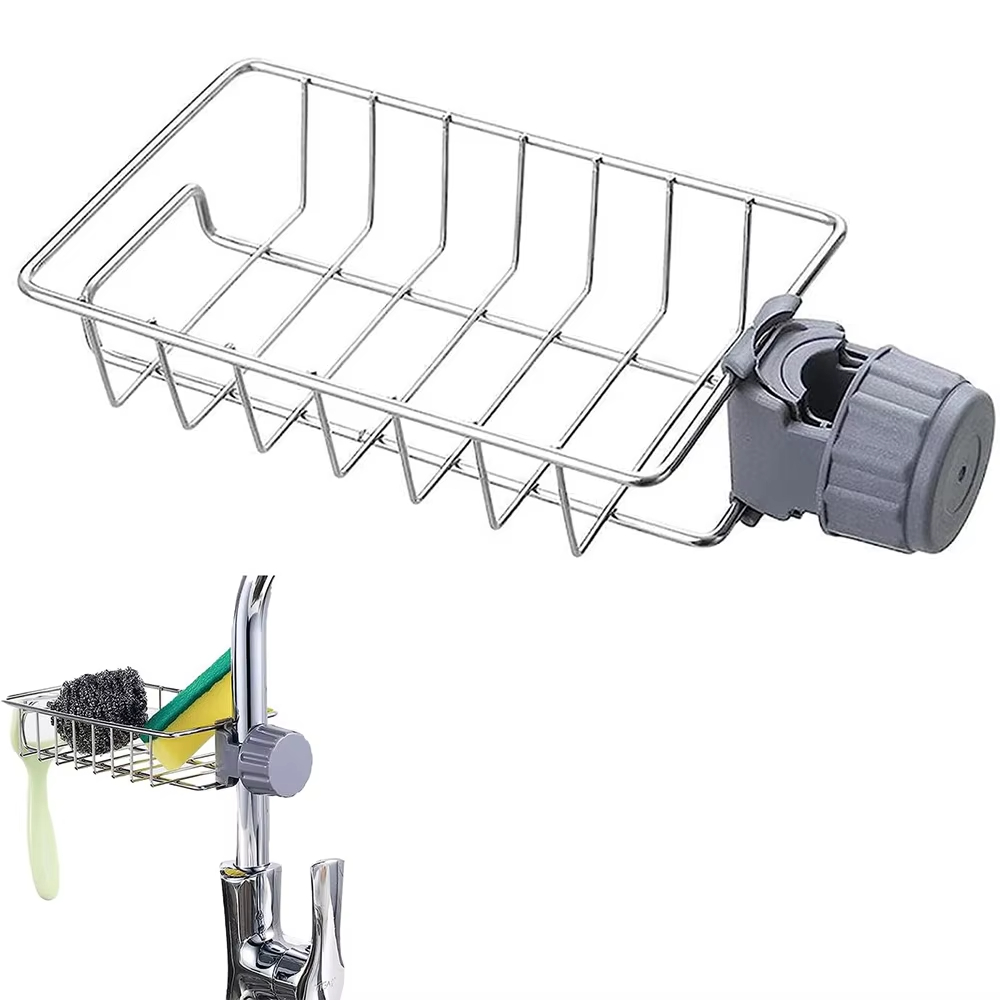 Kitchen Sink Drain Rack Sponge - Kitchen Gadgets Storage Ideas 评论和价格