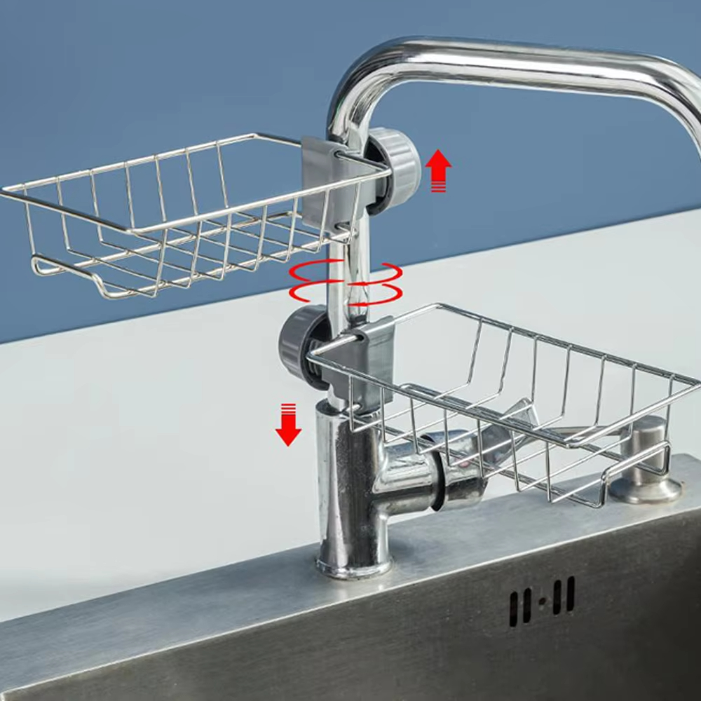 Kitchen Sink Drain Rack Sponge - Kitchen Gadgets Storage Ideas 评论和价格
