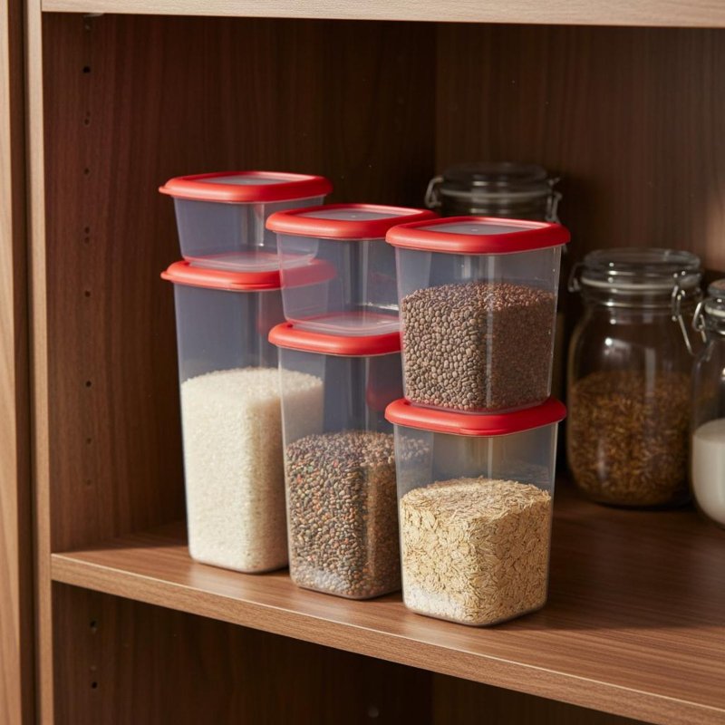 6 Pieces Airtight Food Storage - Food Storage Containers 评论和价格
