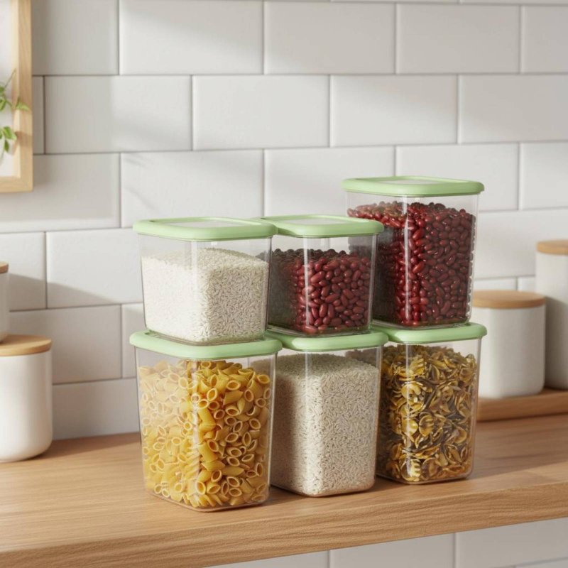 6 Pieces Airtight Food Storage - Food Storage Containers 评论和价格