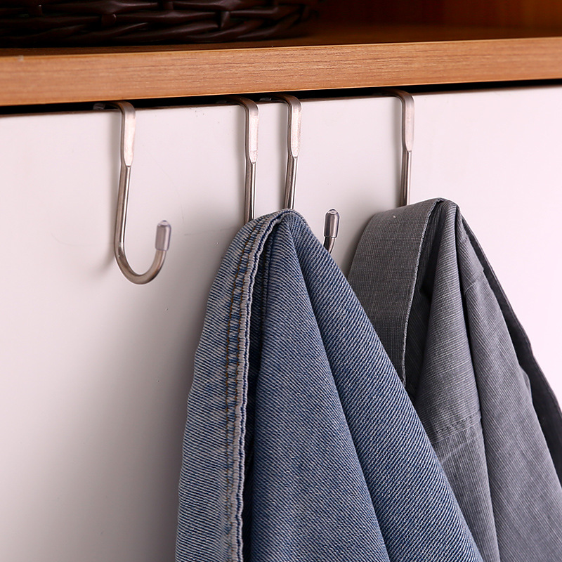 5PC 304 Stainless Steel Hook F - Kitchen Gadgets Organizer 评论和价格