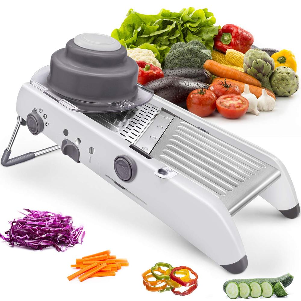 LMETJMA 18 Types Adjustable Ma - Mandoline Slicer 评论和价格
