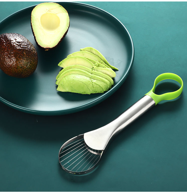 Avocado Knife Gadget,Stainless - Avocado Slicer Tool 评论和价格
