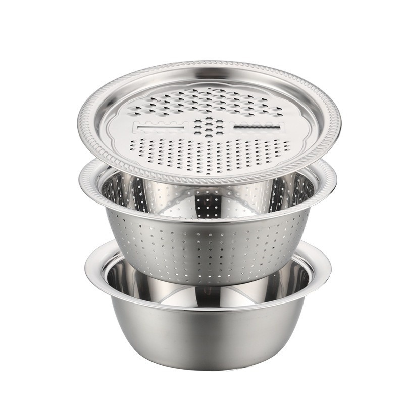 New 3pcs Stainless Steel Multi - Mandoline Slicer 评论和价格