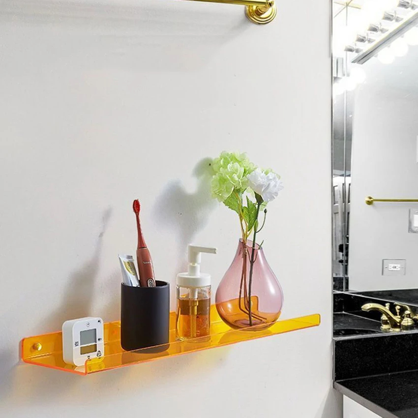Colorful Acrylic Floating Shel - Kitchen Gadgets Hacks 评论和价格
