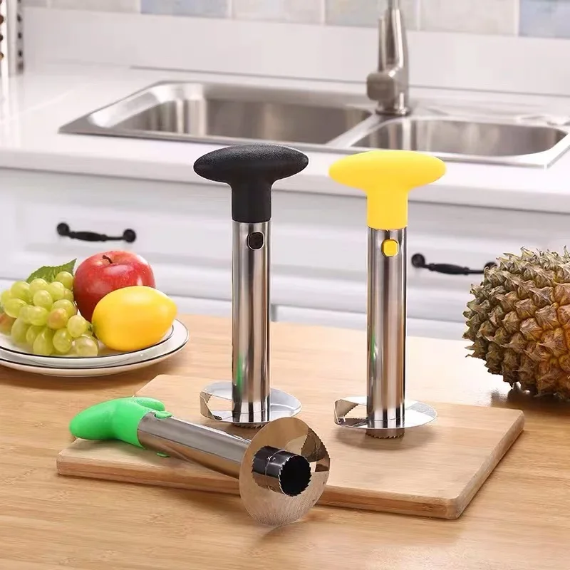 Pineapple Slicer Peeler Cutter - Kitchen Gadgets Hacks 评论和价格
