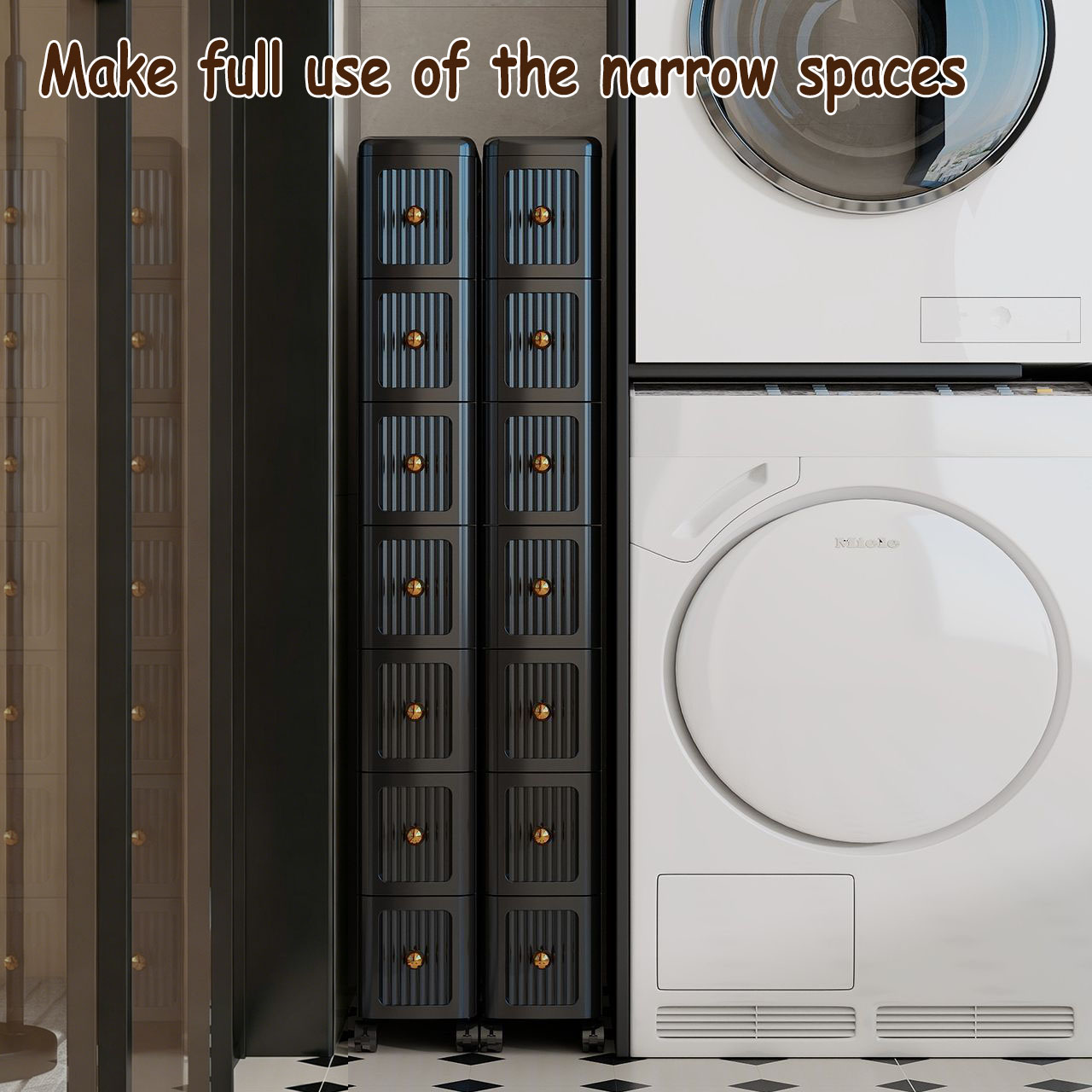 15CM Narrow Gap Drawer Storage - Kitchen Gadgets Organizer 评论和价格