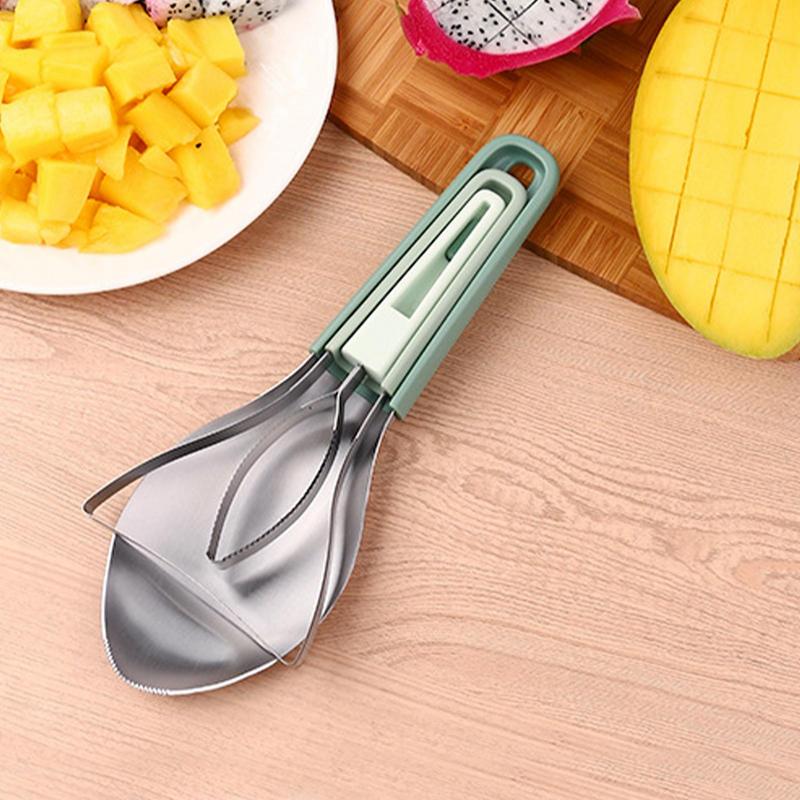 3in1 Mango Peeling Cutting Kni - Avocado Slicer Tool 评论和价格