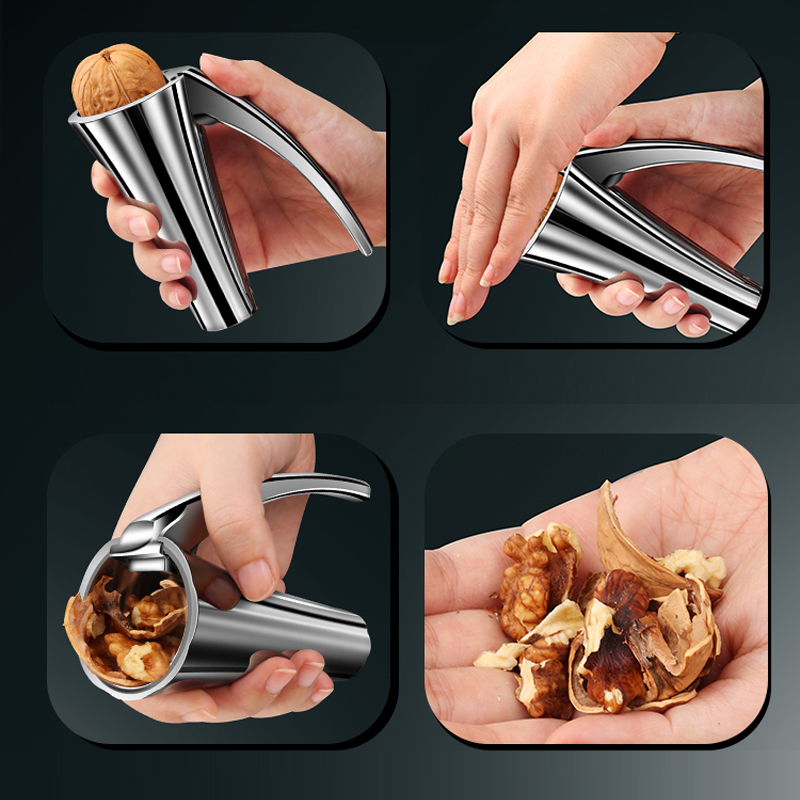 Zinc Alloy Pecan Nut Cracker W - Kitchen Gadgets Hacks 评论和价格