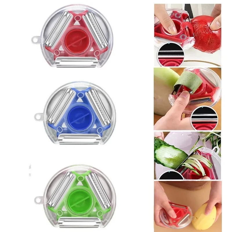 1PC Trio Peeler Set Vegetable  - Vegetable Kitchen Gadgets 评论和价格