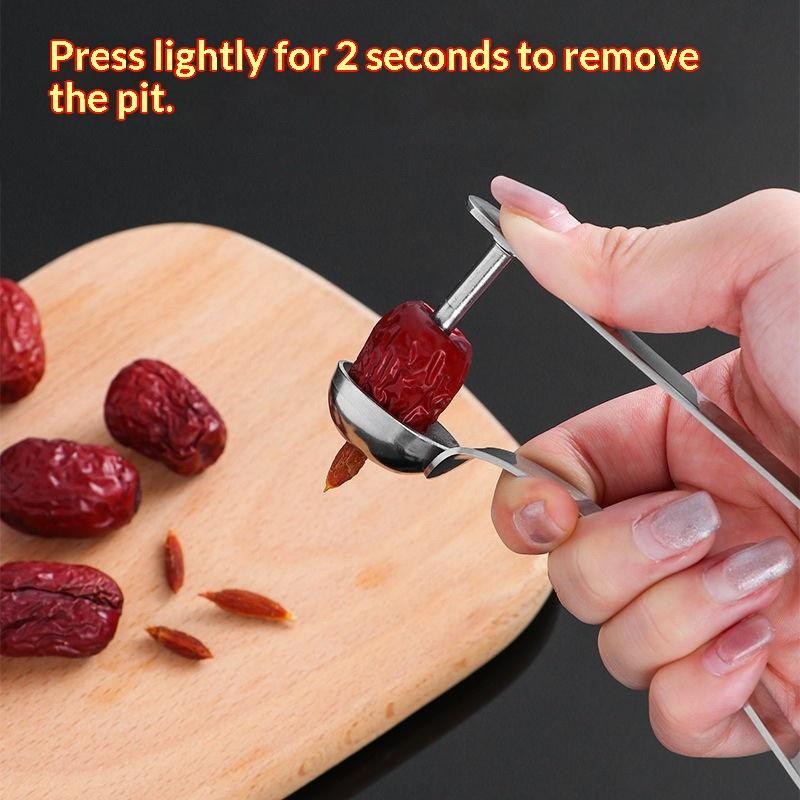 Stainless Steel Date Pitter To - Vegetable Kitchen Gadgets 评论和价格
