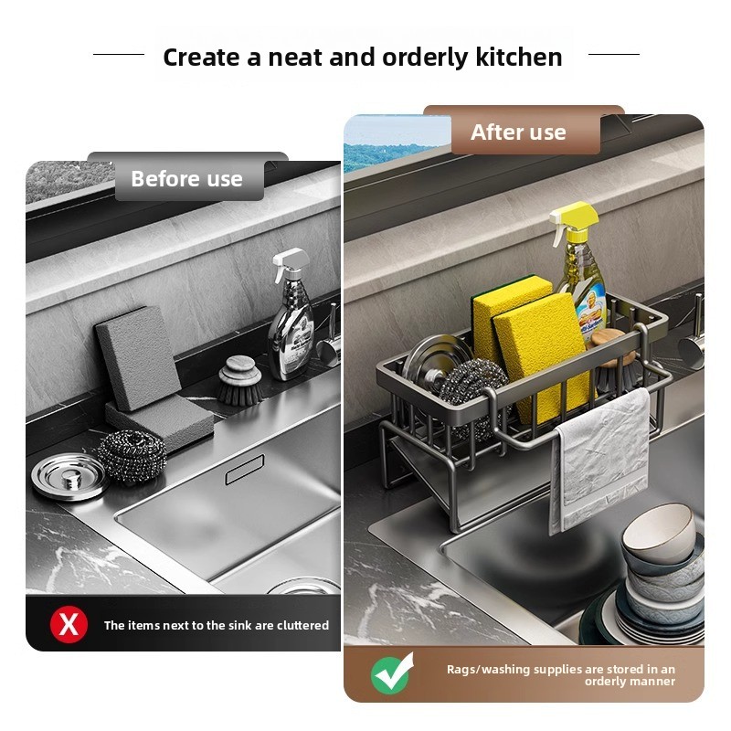 Compact Tap-Mounted Spice Shel - Kitchen Gadgets Storage Ideas 评论和价格