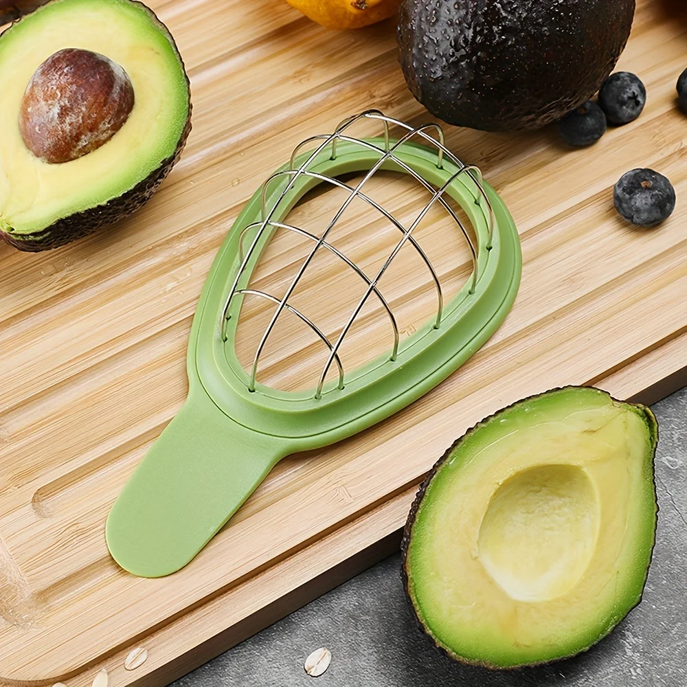 1pc-Stainless Steel Avocado &  - Avocado Slicer Tool 评论和价格