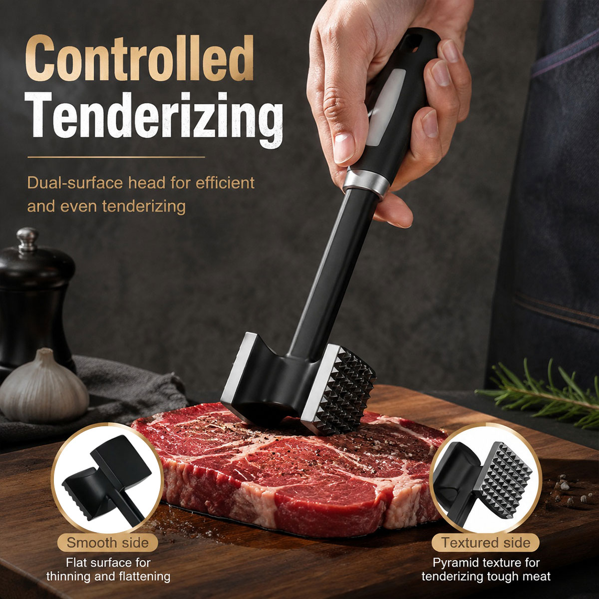 Heavy Duty Stainless Steel Mea - Kitchen Gadgets Modern 评论和价格