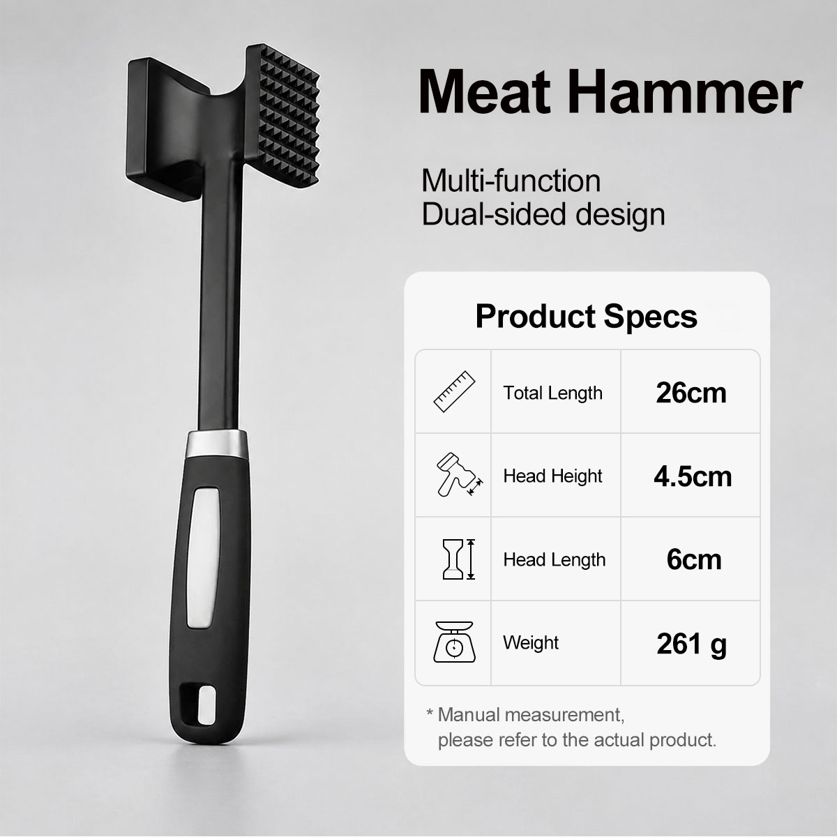 Heavy Duty Stainless Steel Mea - Kitchen Gadgets Modern 评论和价格