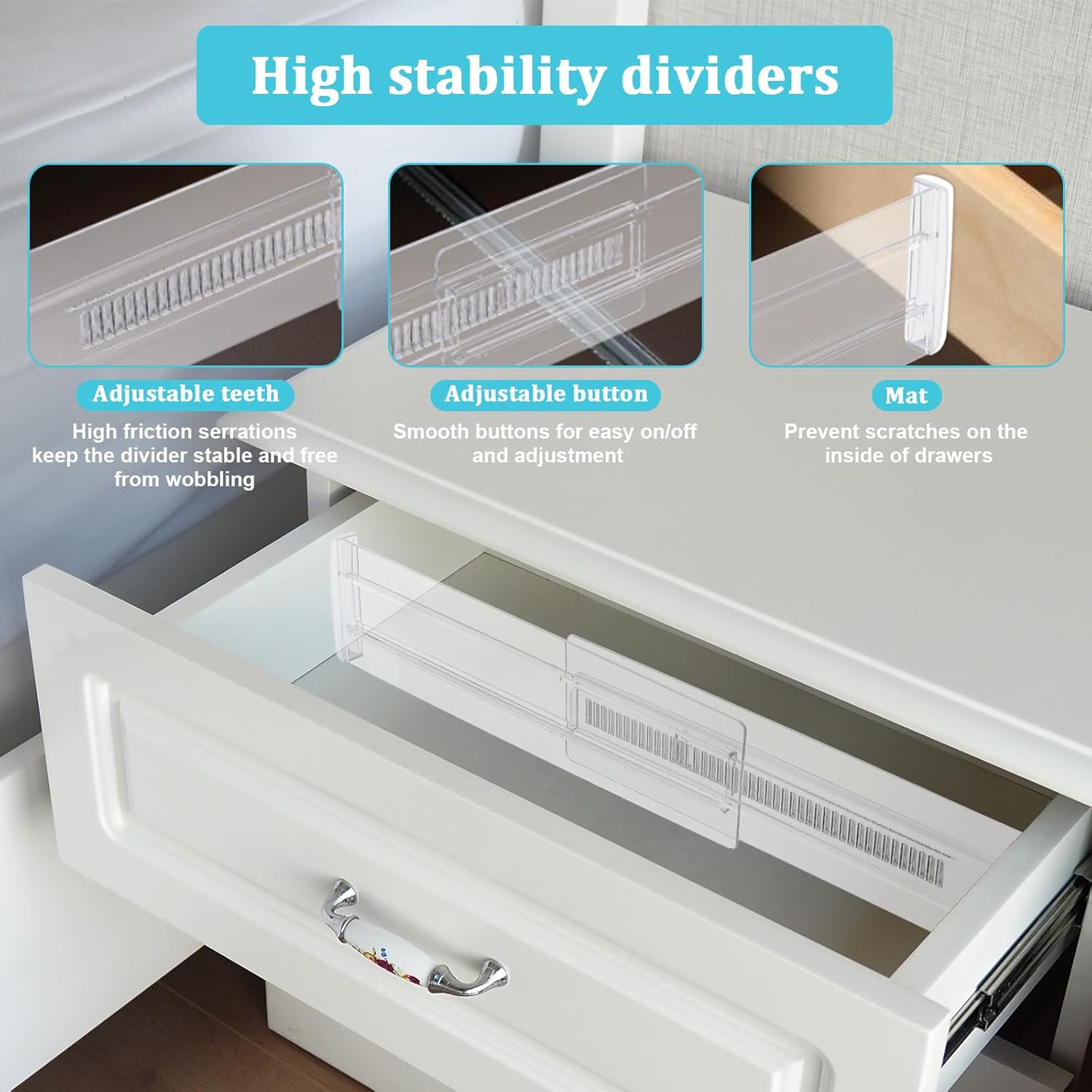 4/6/8/12 Pack Expandable Drawe - Kitchen Gadgets Organizer 评论和价格