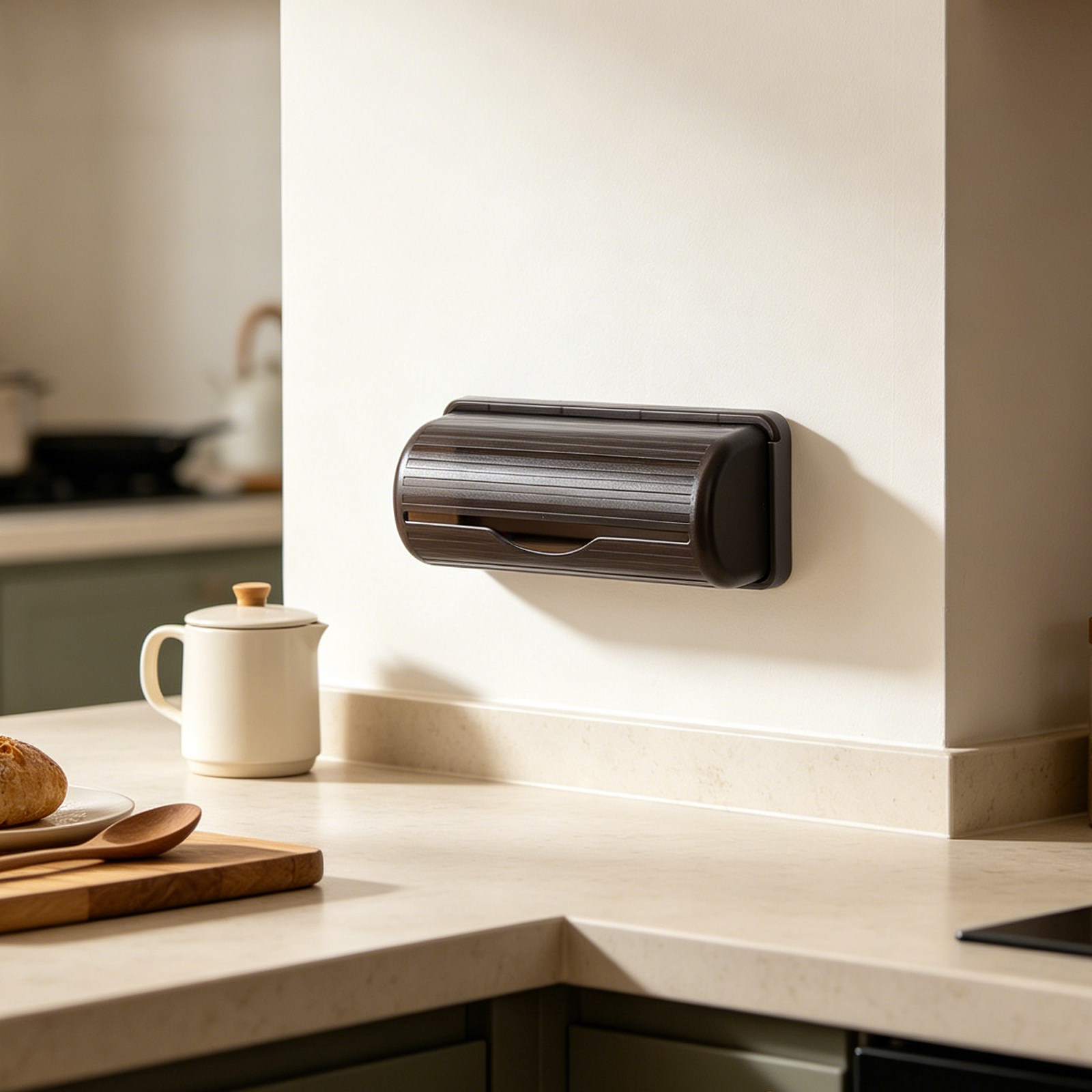 Wall Mounted Trash Bag Holder  - Kitchen Gadgets Organizer 评论和价格