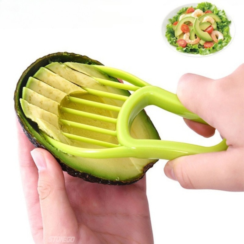 1PC 3 in 1 Avocado Slicer Shea - Avocado Slicer Tool 评论和价格