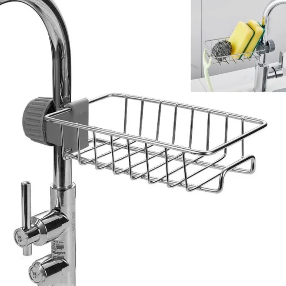 Kitchen Sink Drain Rack Sponge - Kitchen Gadgets Storage Ideas 评论和价格