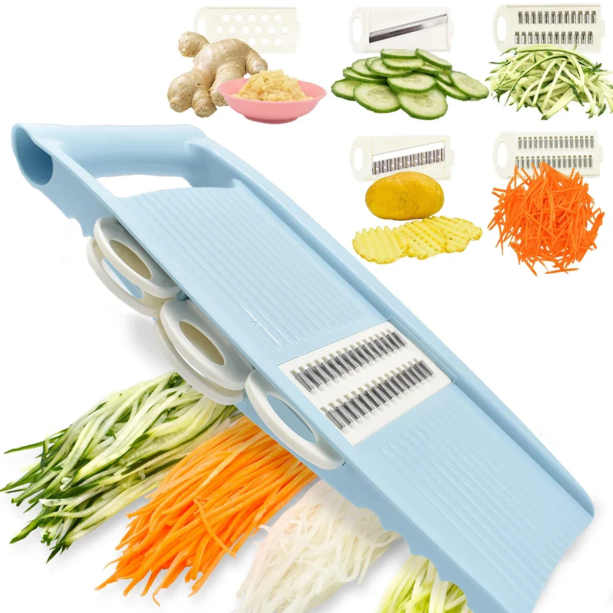 5 in 1 Mandoline Slicer for Ki - Mandoline Slicer 评论和价格